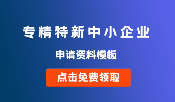 專精特新中小企業(yè)申報